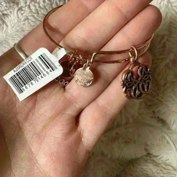 NWT Alex and Ani Path of life rose gold bracelet - Picture 4 of 4
